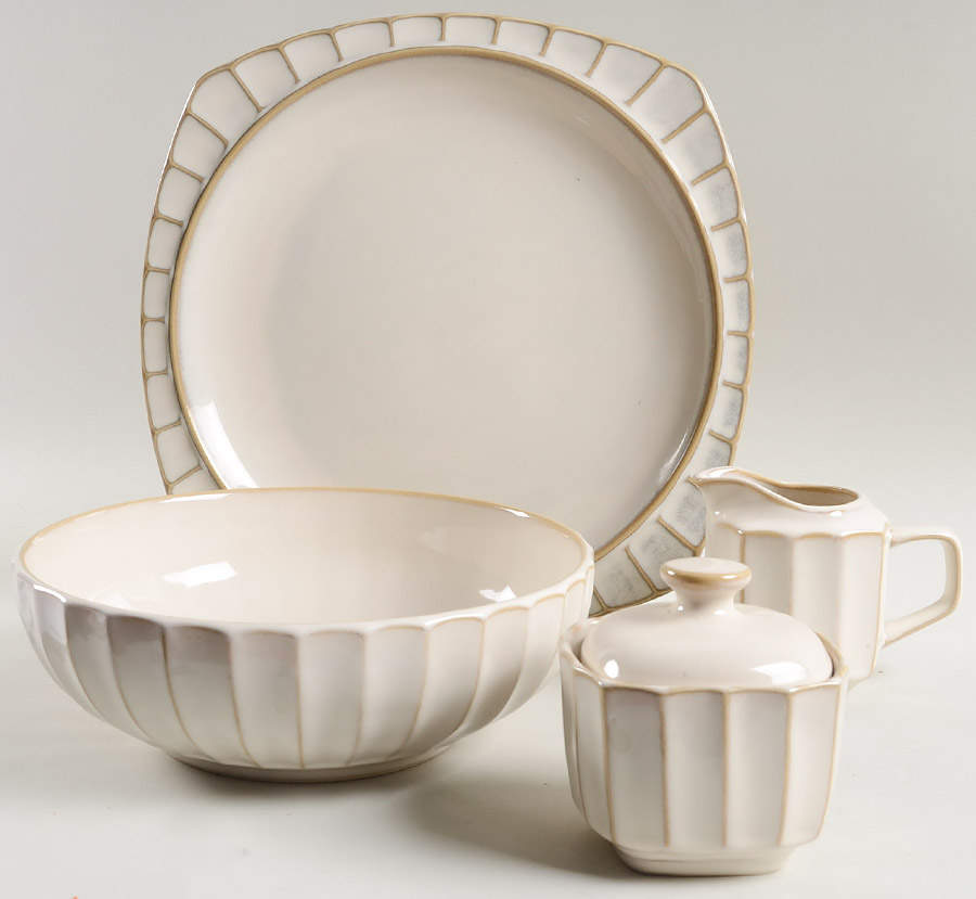 Society White 5 Piece Hostess Set by Sango-1