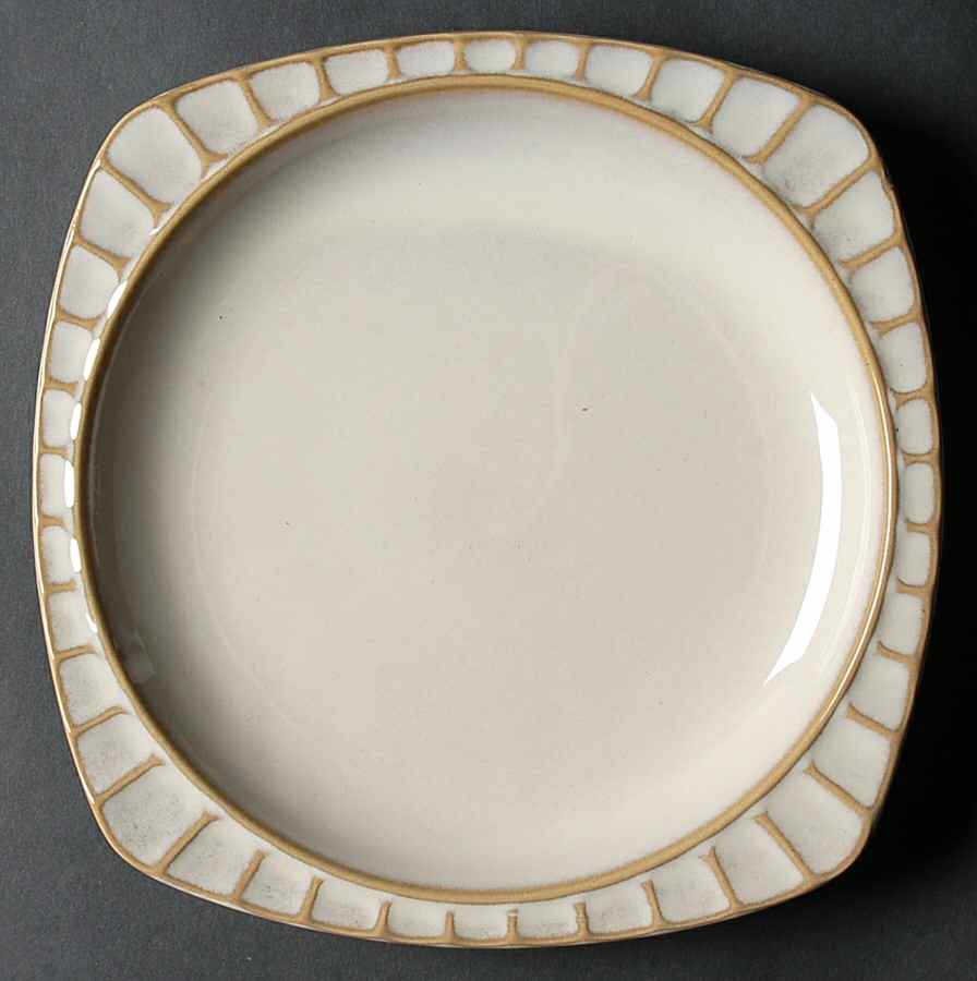 Society White Salad Plate by Sango-1