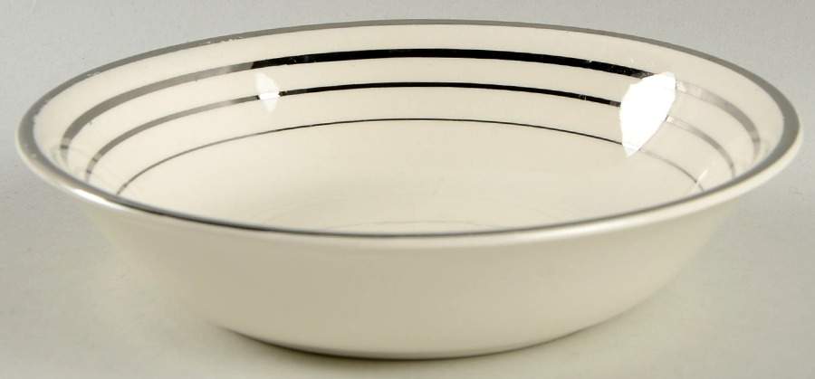 Platinum Alloy Coupe Cereal Bowl by Salem-1