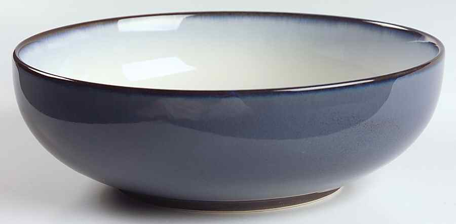 Nova Eggplant 9" Round Vegetable Bowl by Sango-1