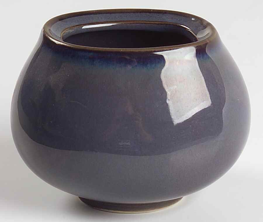 Nova Eggplant Sugar Bowl No Lid by Sango-1