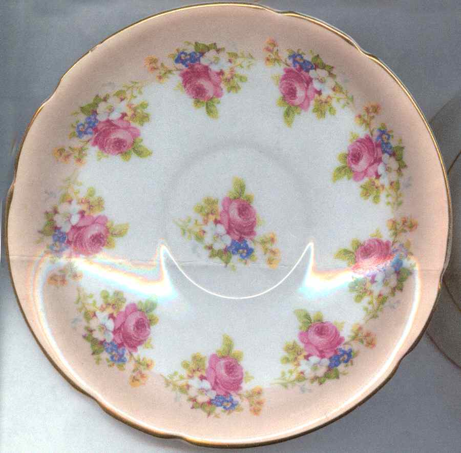 230-11 Pink Saucer by Stanley China (ENG)-1