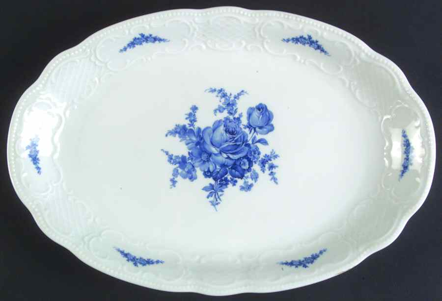 SLT364 12" Oval Serving Platter by Seltmann-1