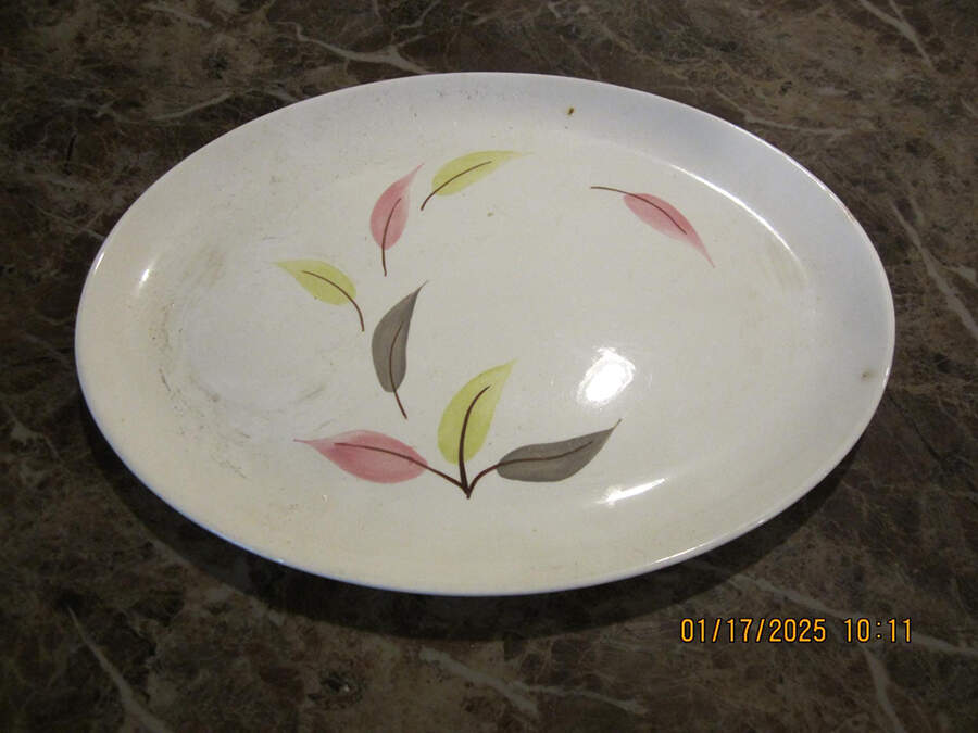 STT343 13" Oval Serving Platter by Stetson-1