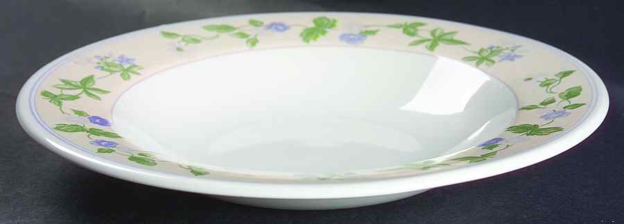 Pavane Large Rim Soup Bowl by Staffordshire-1