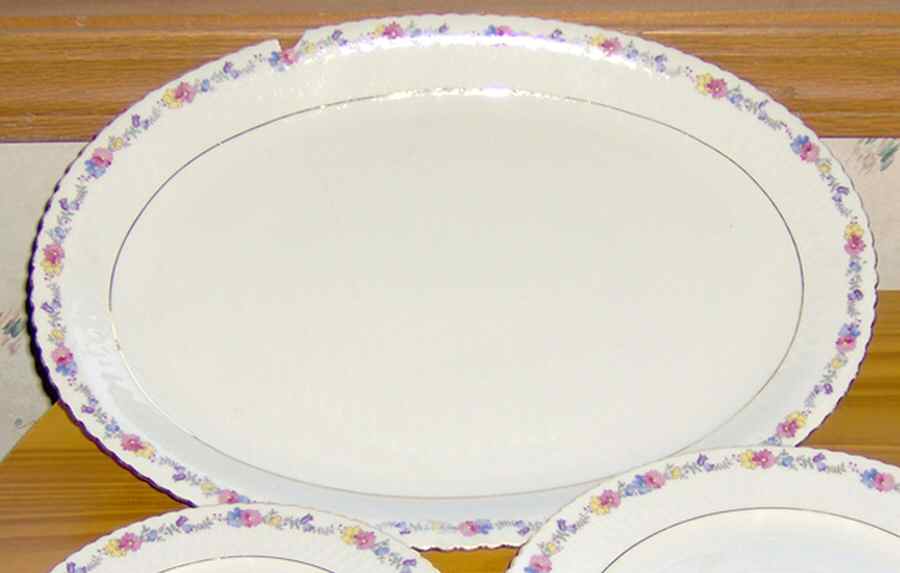 23078 15" Oval Serving Platter by Seltmann-1