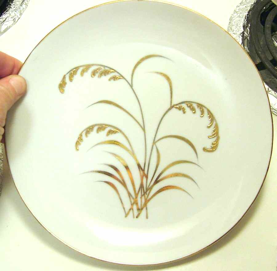 SER5 Dinner Plate by Sterling China (Japan)-1