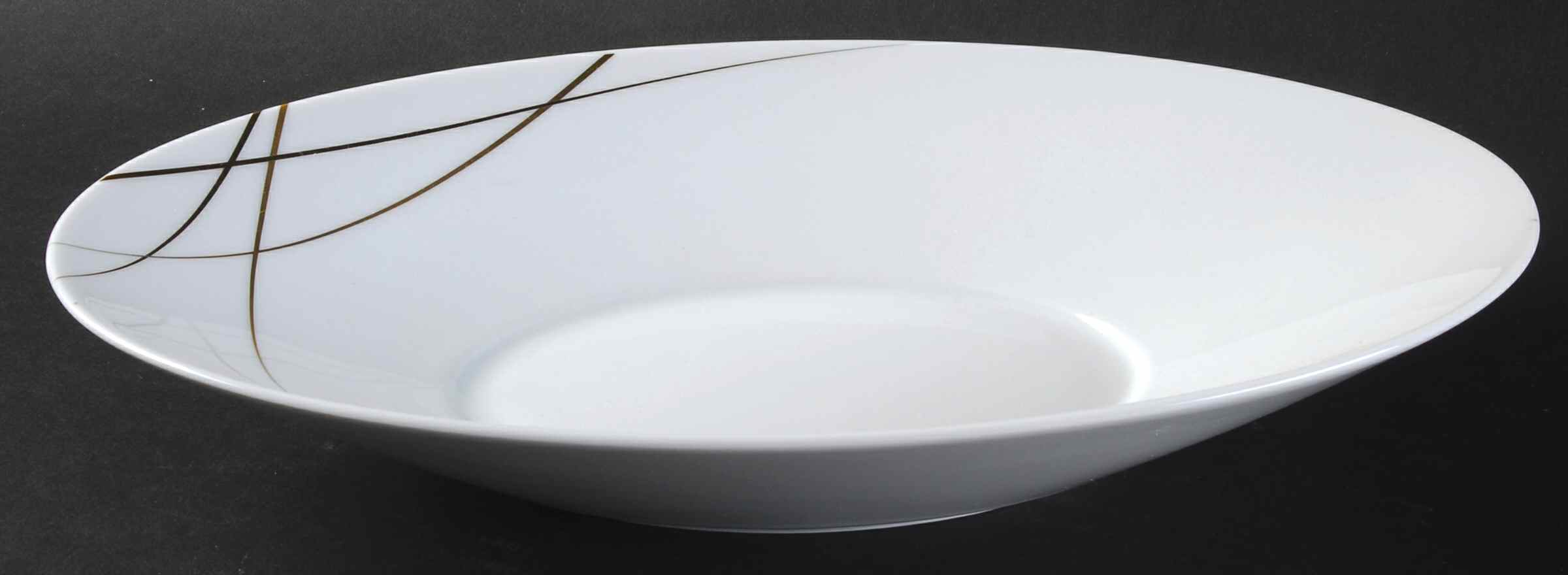 Seagrass 11" Oval Vegetable Bowl by Sasaki-1