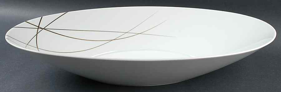 Seagrass 20" Oval Vegetable Bowl by Sasaki-1