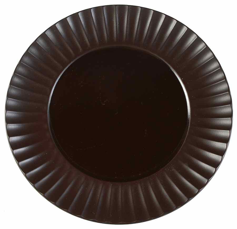 Dynasty Bronze 12" Chop Plate (Round Platter) by Sasaki-1