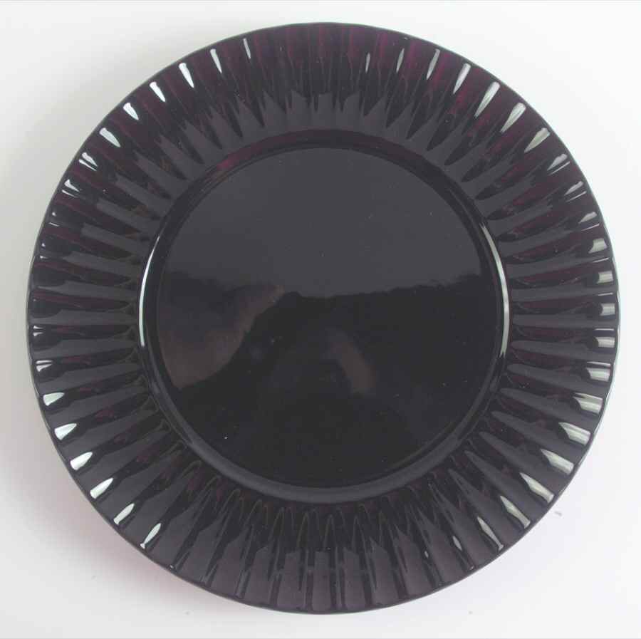 Dynasty Black 12" Chop Plate (Round Platter) by Sasaki-1