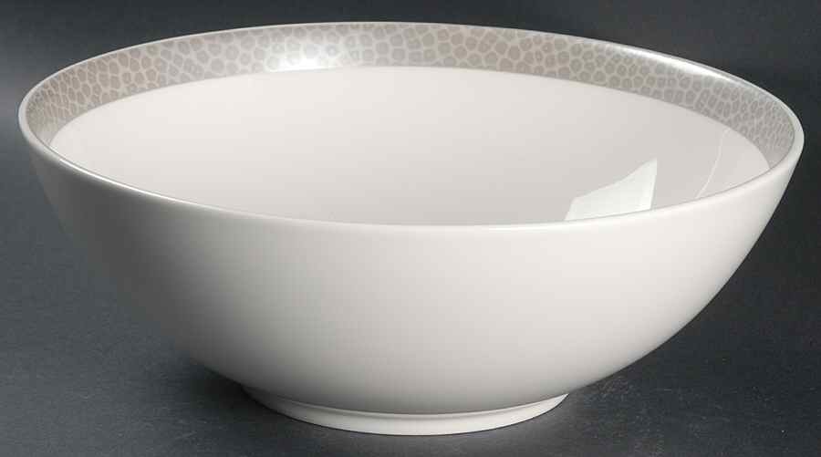 Cayman Silver 9" Round Vegetable Bowl by Sasaki-1