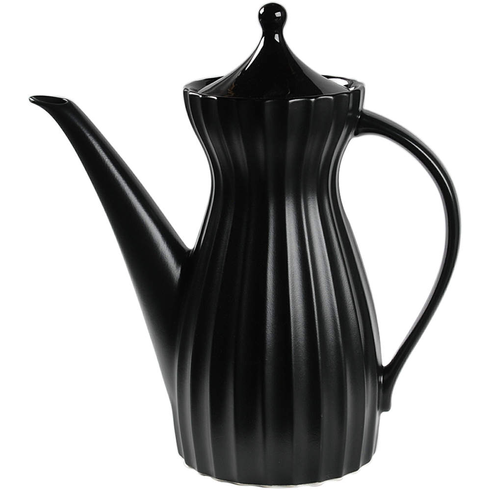 Dynasty Black Twilight Coffee Pot & Lid by Sasaki-1