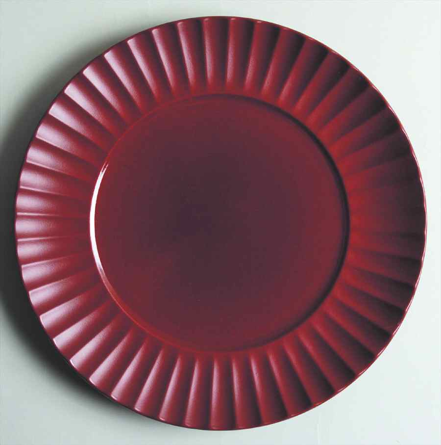 Dynasty Terra Cotta Dinner Plate by Sasaki-1