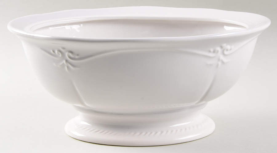 Gallery Collection White Tureen No Lid by Southern Living-1