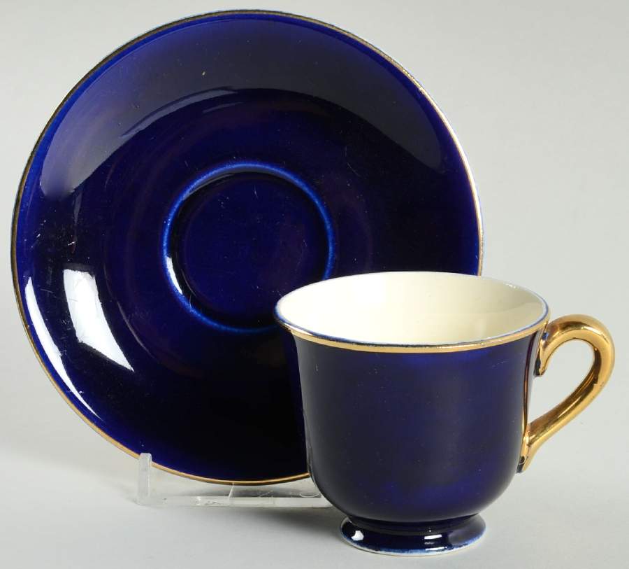 1183 Footed Demitasse Cup & Saucer Set by Steubenville-1
