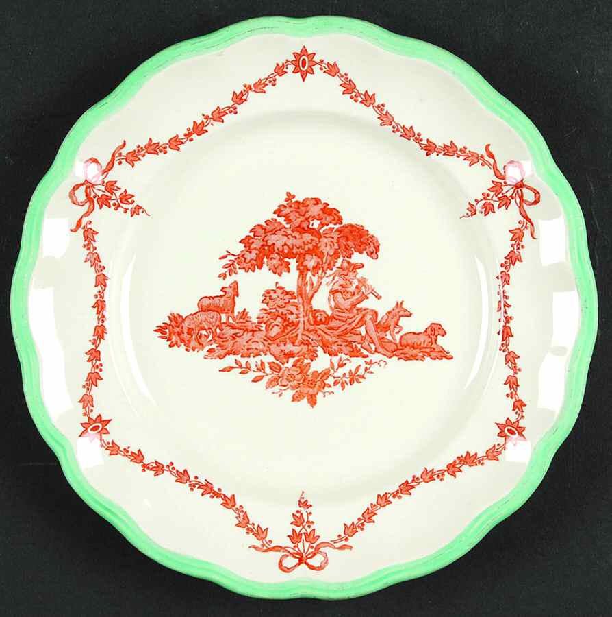 SPode's Peter Pan Rust Salad Plate by Spode-1
