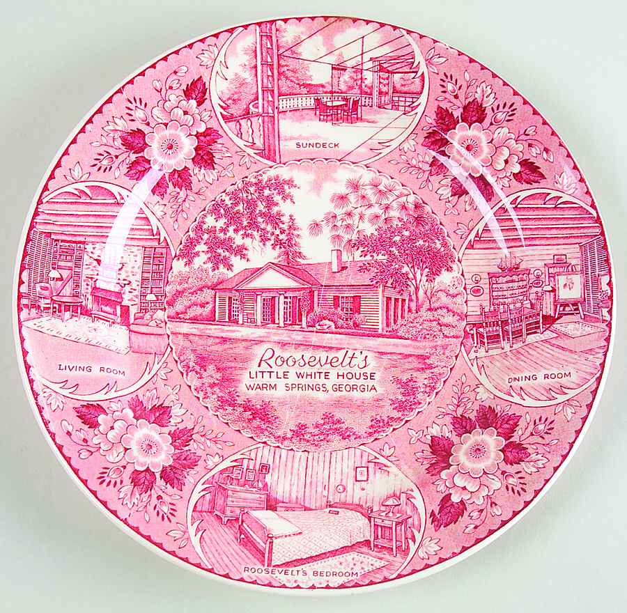 Little White House, The Dinner Plate by Staffordshire-1