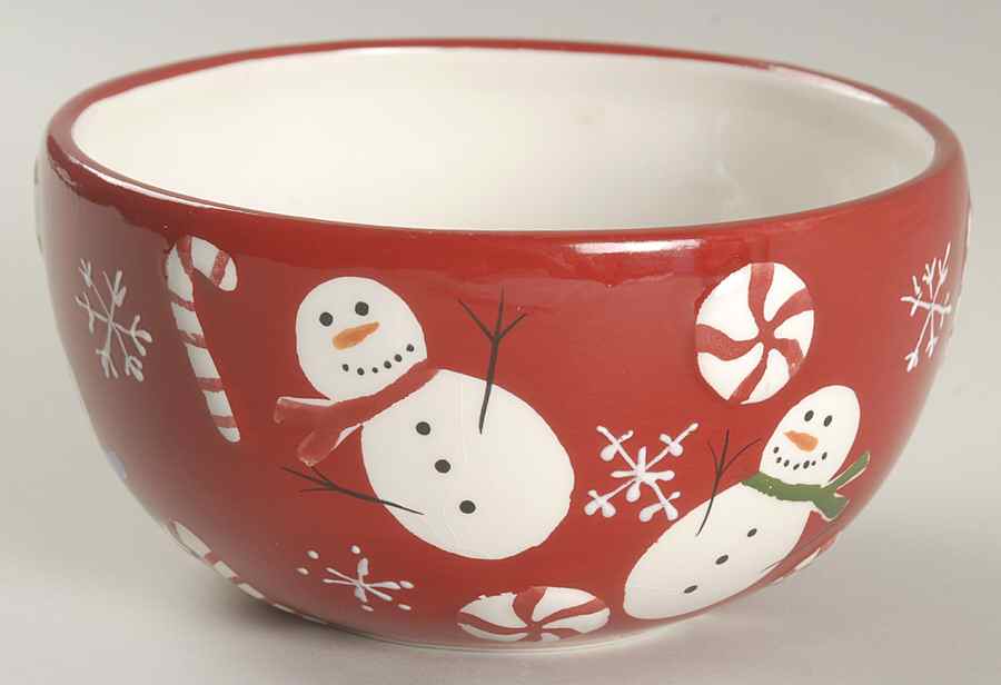 Peppermint Lane Coupe Cereal Bowl by Sonoma Home-1