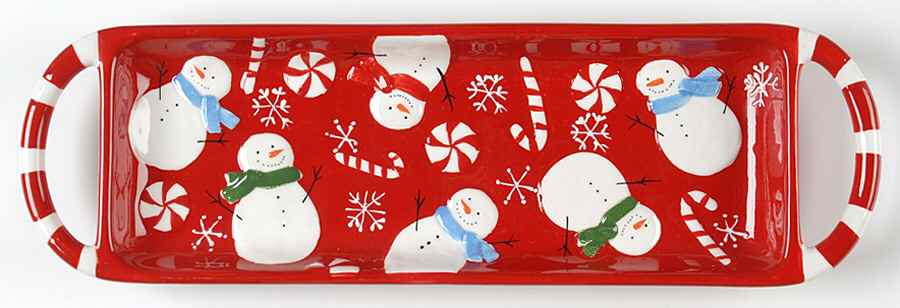 Peppermint Lane Rectangular Tray by Sonoma Home-1