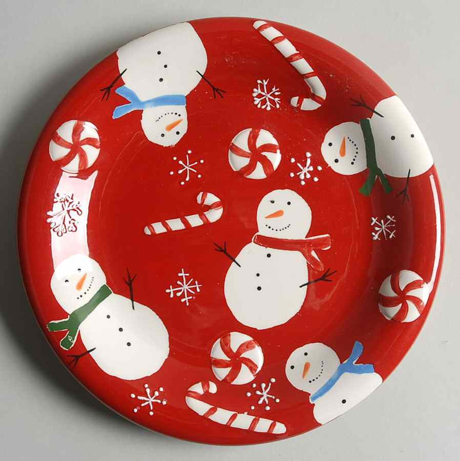 Peppermint Lane Salad Plate by Sonoma Home-1