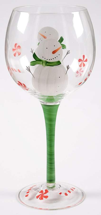 Peppermint Lane Glassware Wine by Sonoma Home-1