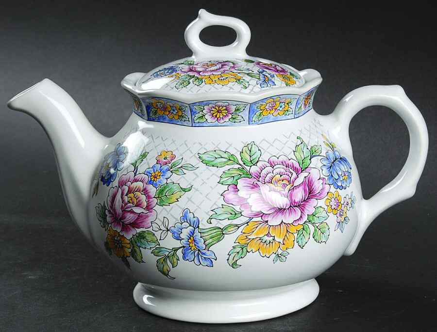 Victoria Teapot & Lid by Sadler-1