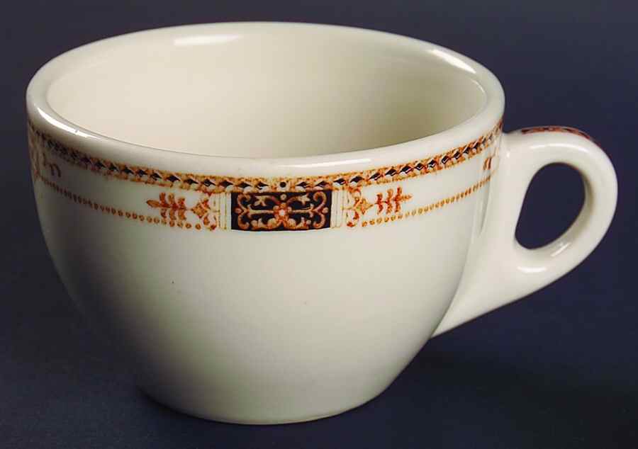 Webster Flat Cup by Sterling China (USA)-1
