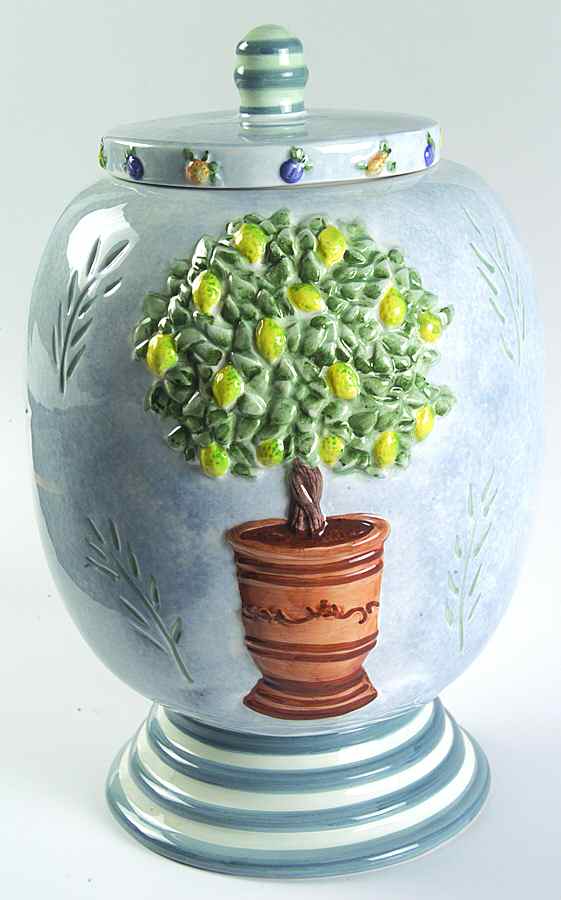 Topiary Cookie Jar & Lid by Sakura-1