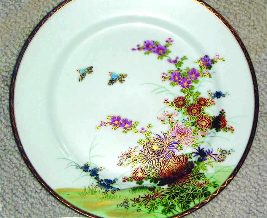 Egg Shell Dinner Plate by Soko-1
