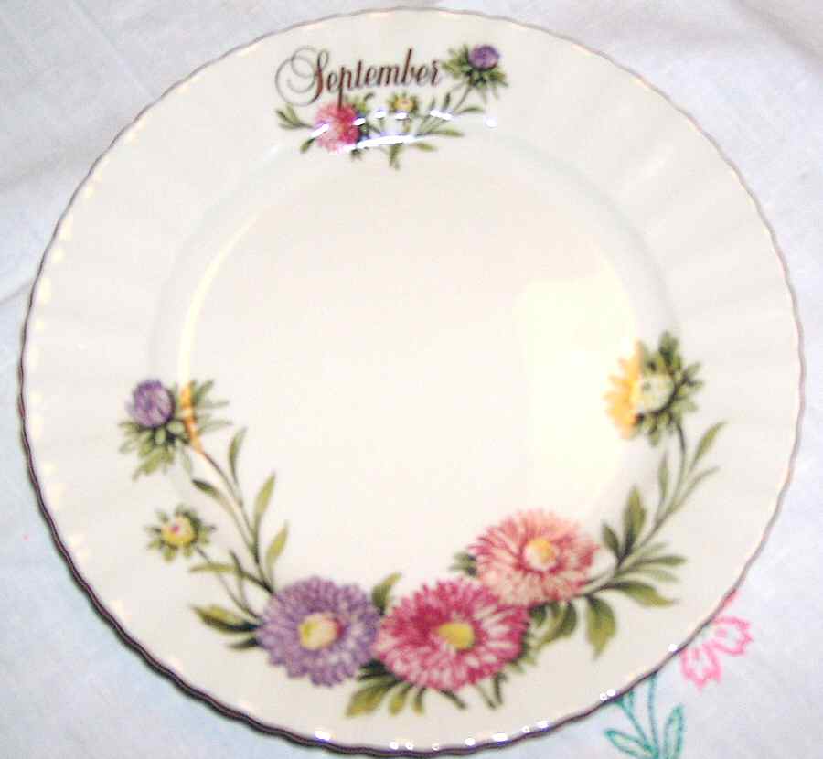 Flower of the Month Salad Plate by Seltmann-1