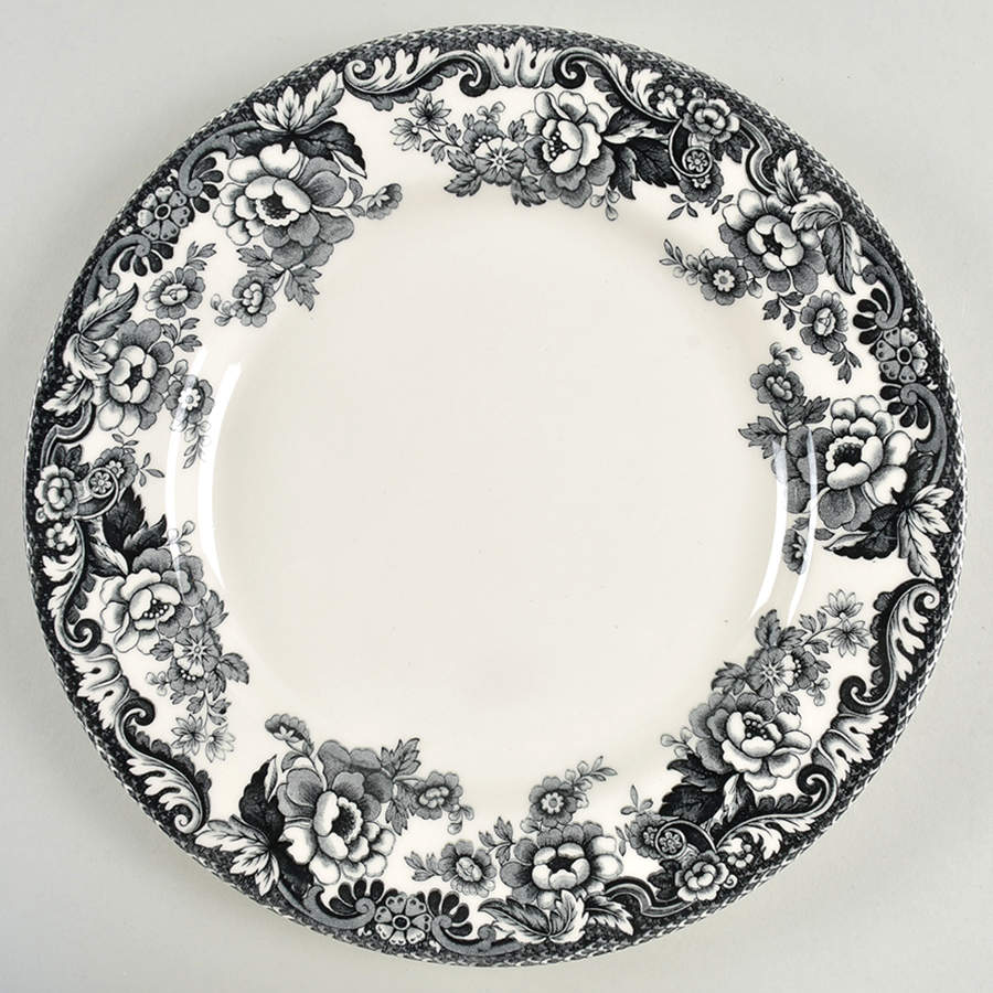 Delamere Black Dinner Plate by Spode-1