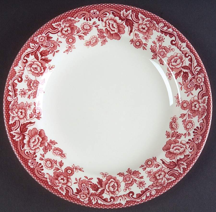 Delamere Cranberry Salad Plate by Spode-1