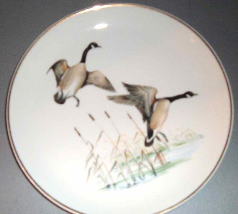Game Birds Salad Plate by Salem-1
