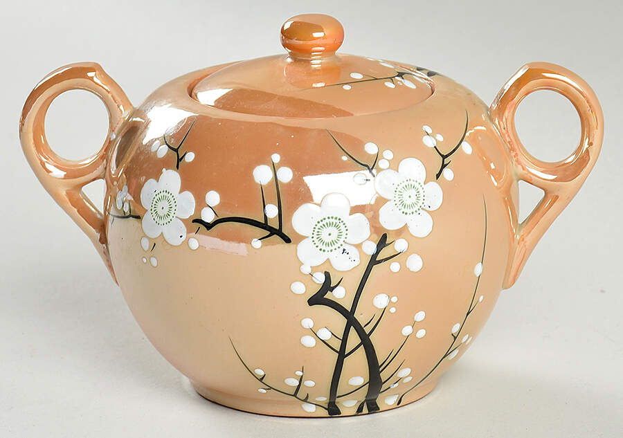 SZK3 Sugar Bowl & Lid by Shimizu Rokunosuko-1
