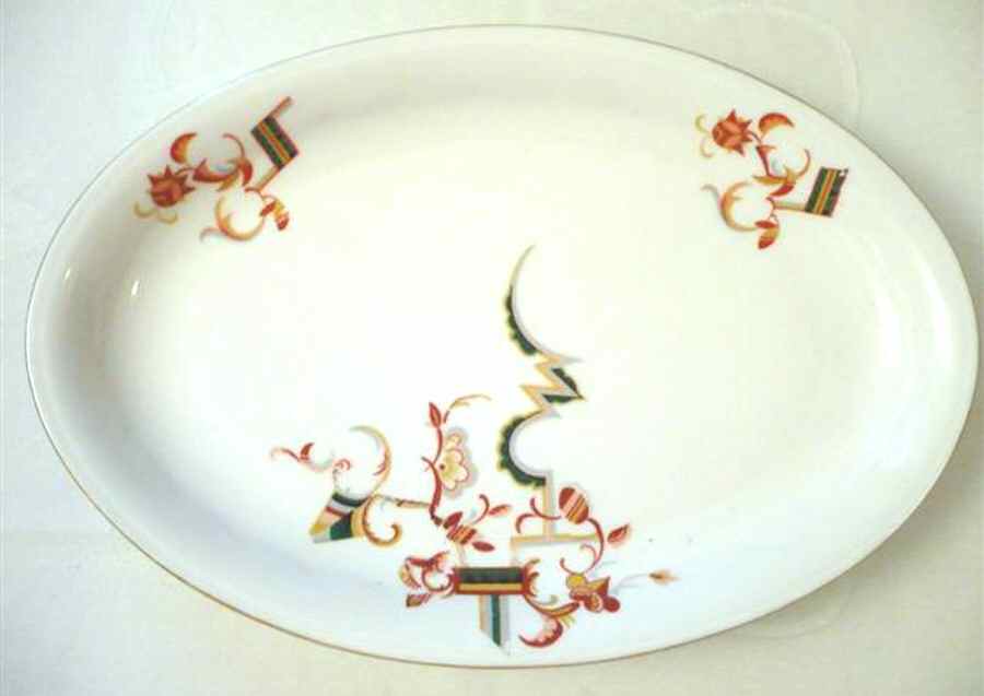 SCR127 14" Oval Serving Platter by Scherzer-1
