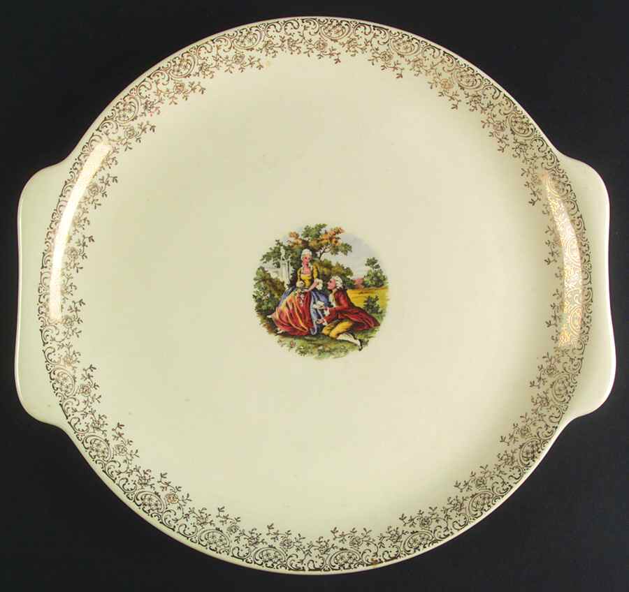 SLM340 Handled Cake Plate by Salem-1