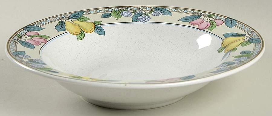 Garden Gallery Rim Soup Bowl by Studio Nova-1