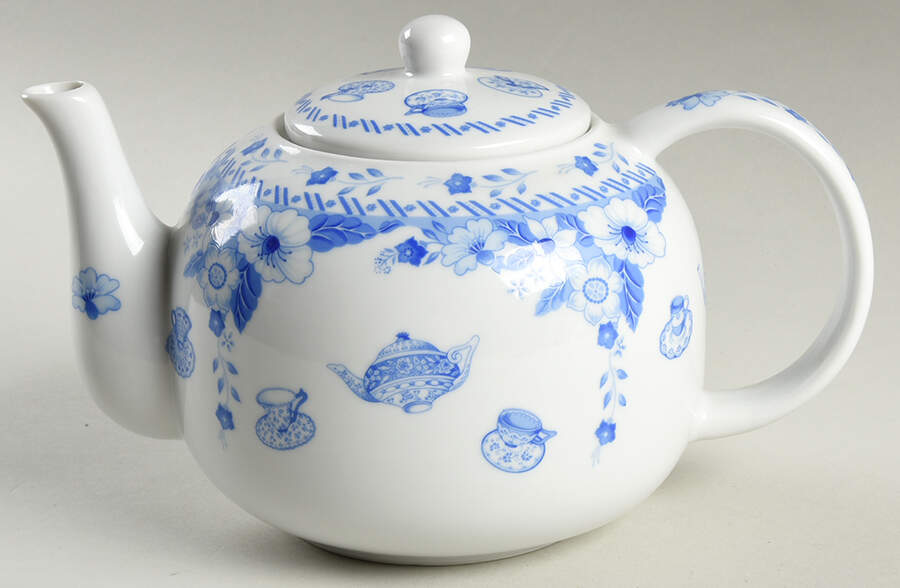 English Tea Teapot & Lid by Sadek-1