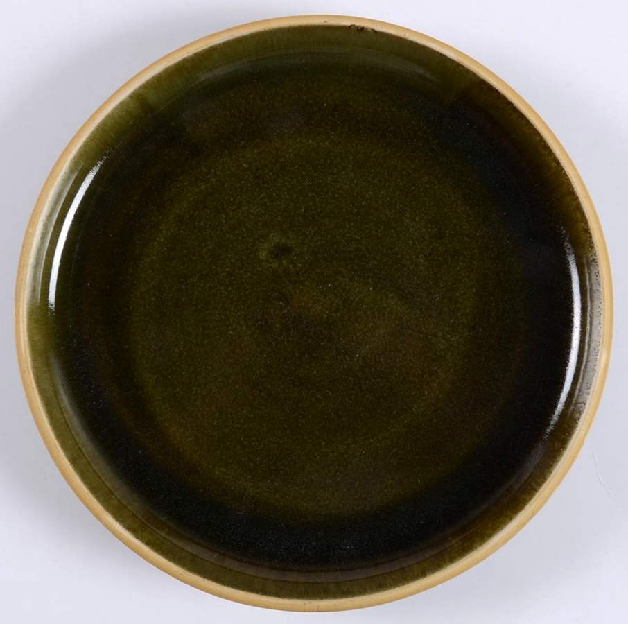 Flair Ebony Salad Plate by Sango-1