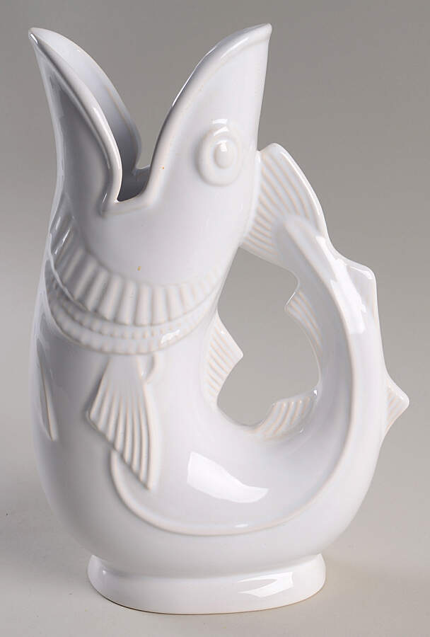 Gurgling Cod (Made In England or Wade) 32 Oz Pitcher by Shreve, Crump & Low-1