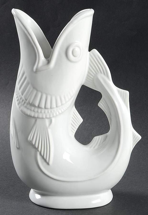 Gurgling Cod (Made In England or Wade) 12 Oz Pitcher by Shreve, Crump & Low-1