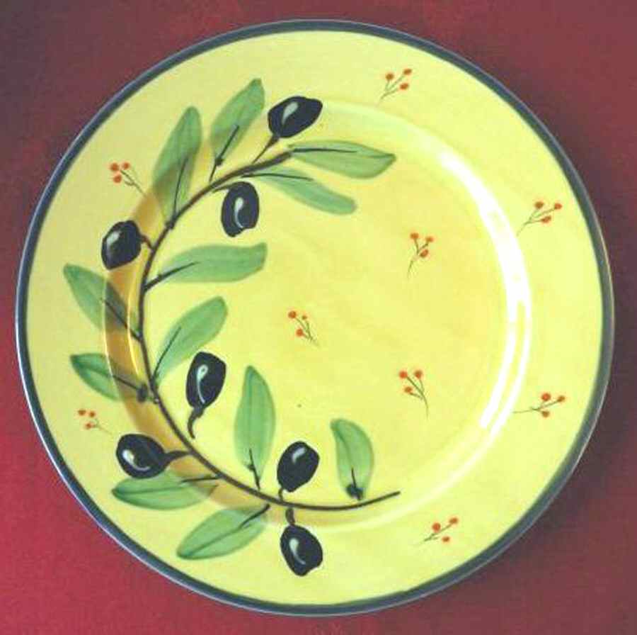 735 Dinner Plate by Ceramiche Toscane-1