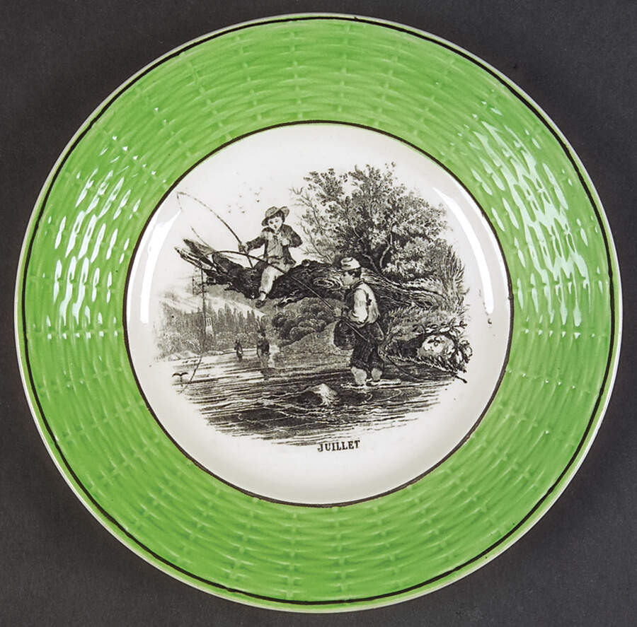 SGN28 Bread & Butter Plate by Sarreguemines-1