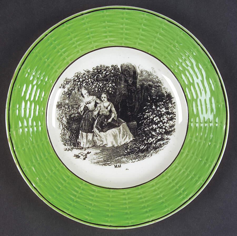 SGN28 Bread & Butter Plate by Sarreguemines-1