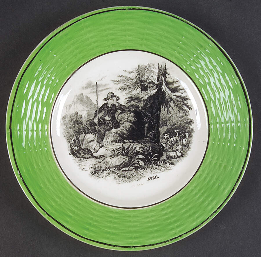 SGN28 Bread & Butter Plate by Sarreguemines-1