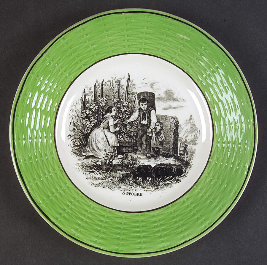 SGN28 Bread & Butter Plate by Sarreguemines-1