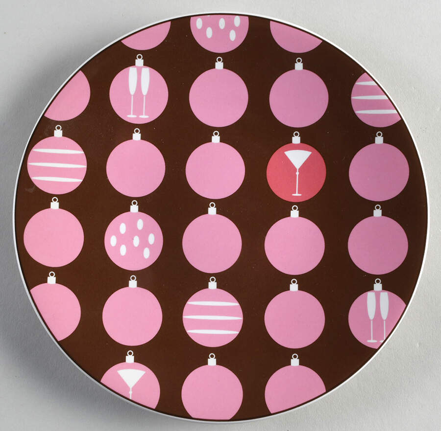 Yuletide Cheer Salad/Dessert Plate by Sakura-1