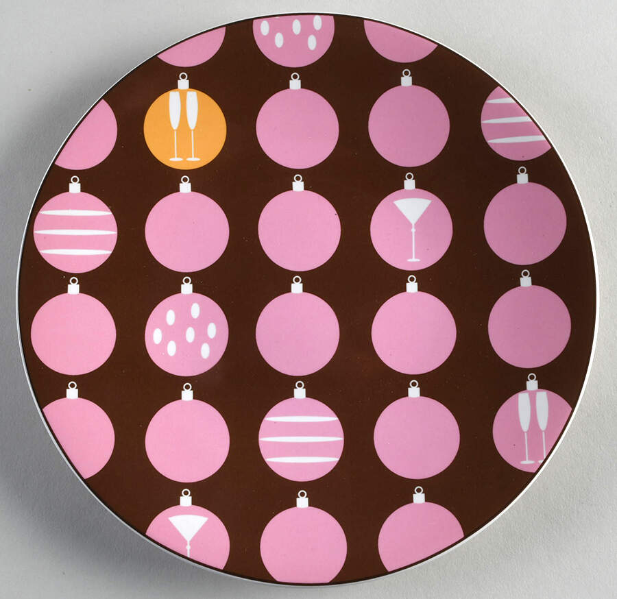 Yuletide Cheer Salad/Dessert Plate by Sakura-1