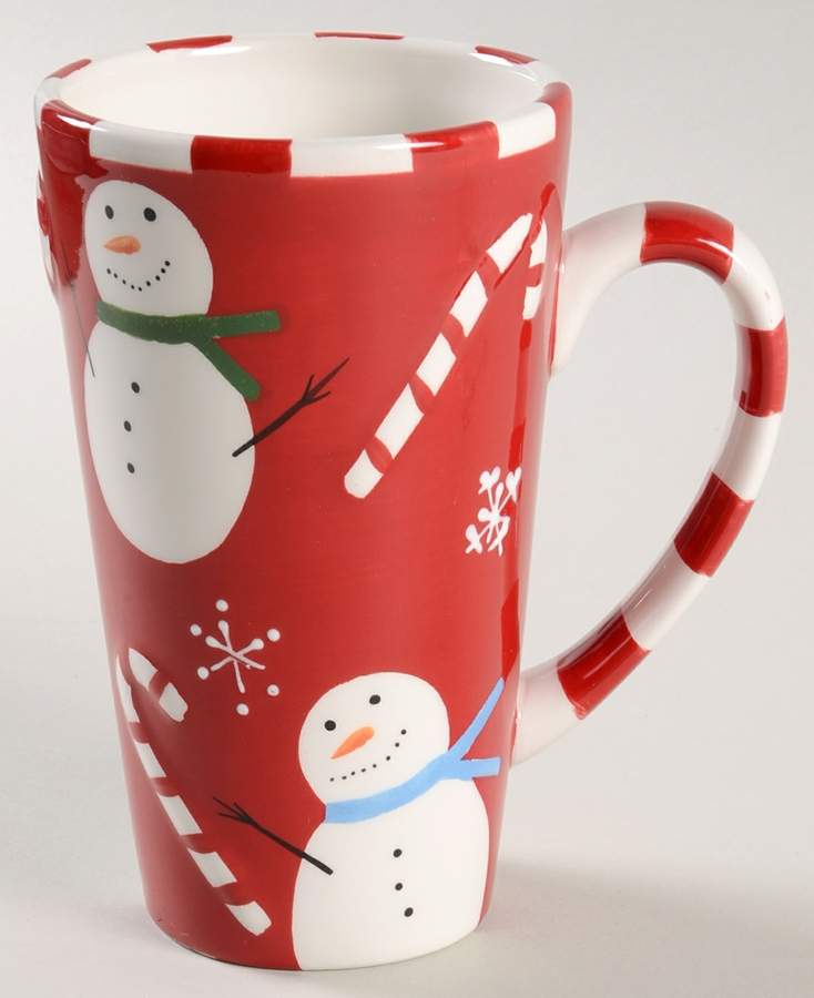 Peppermint Lane Latte Mug by St Nicholas Square-1